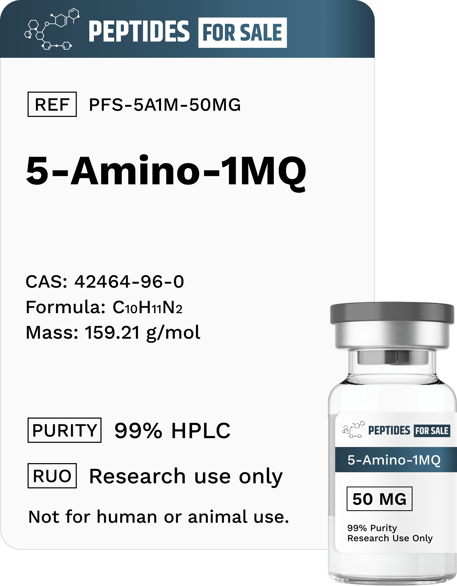 5-amino-1mq 50mg