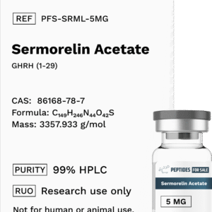 Sermorelin Acetate 5mg Peptides for Sale
