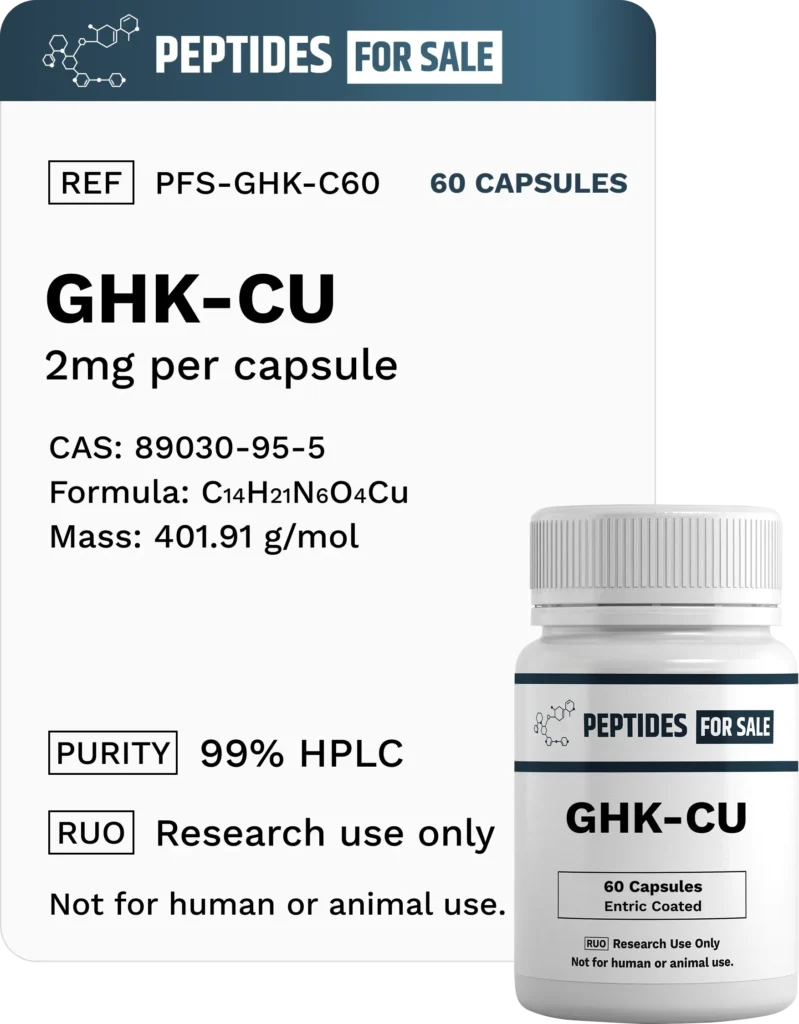 2mg ghk cu GHK-Cu Capsules (60ct) Overcoming Healing Challenges With